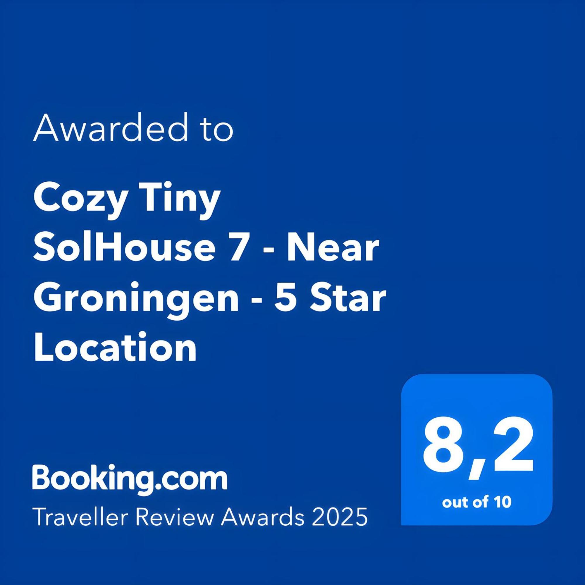 Cozy Tiny Solhouse 7 - Near Groningen - 5 Star Location Apartman Kropswolde Kültér fotó